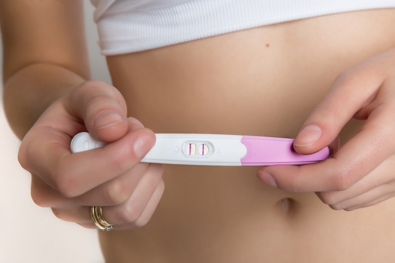 Pozítív terhességi teszt